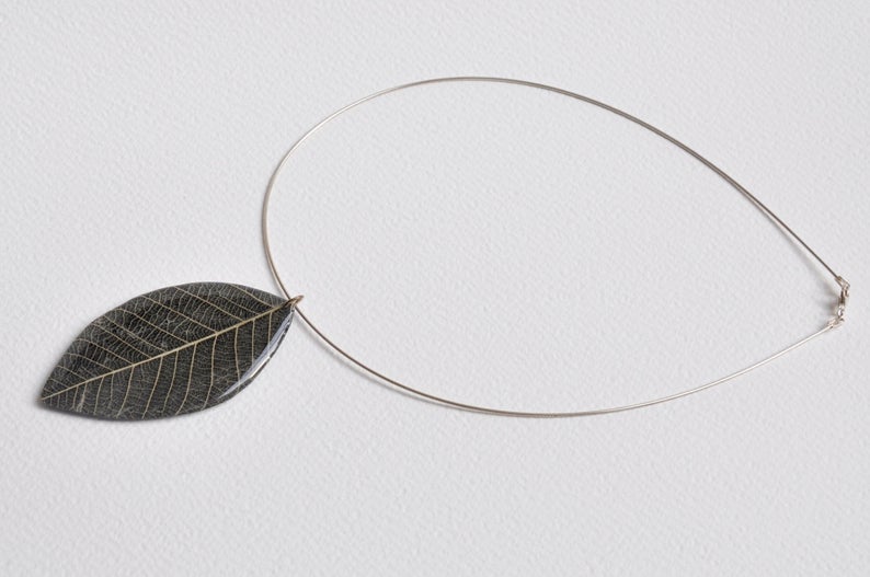 Handmade Leaf Pendant-Large