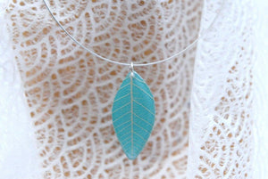 Handmade Leaf Pendant-Large