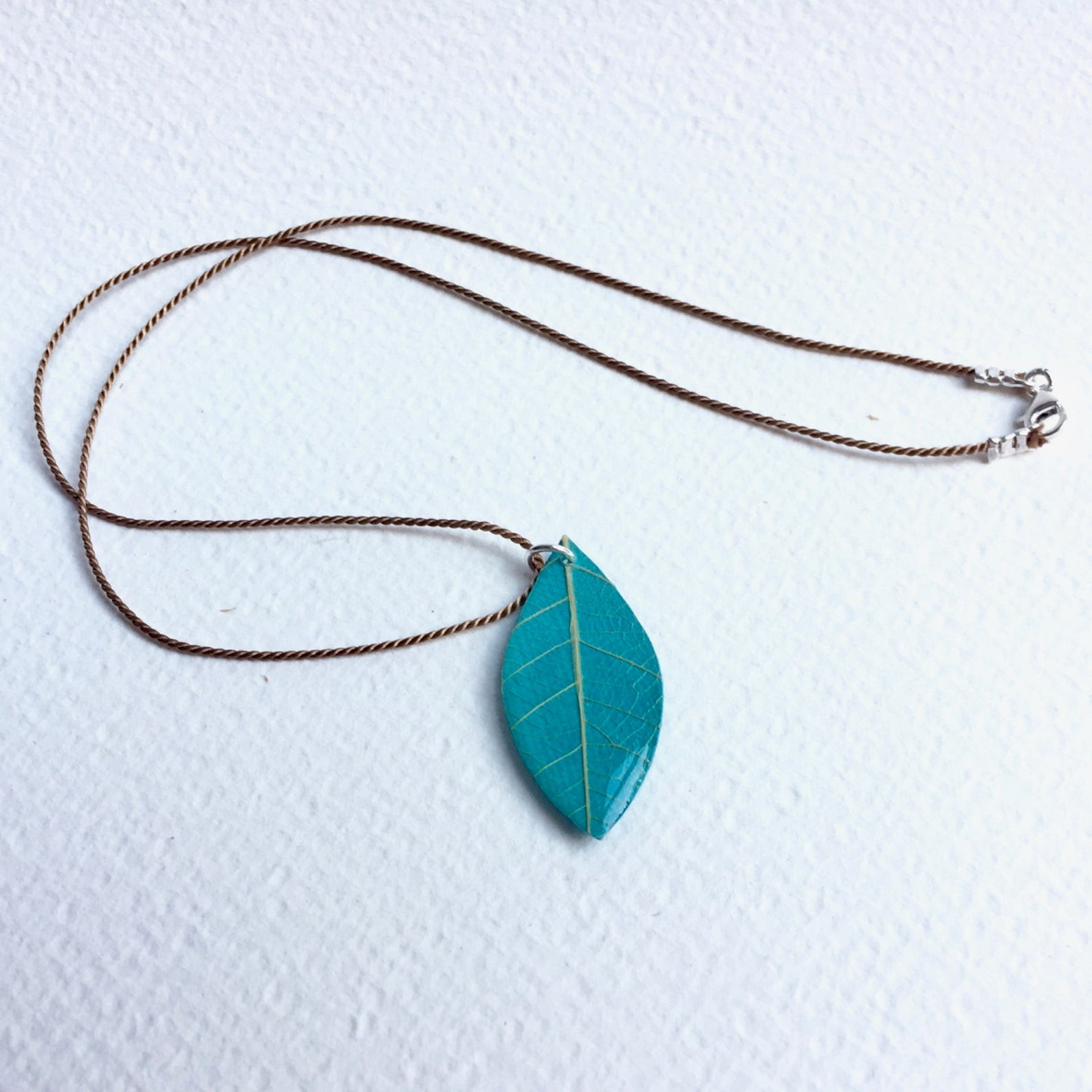 Handmade Leaf Pendant-Medium