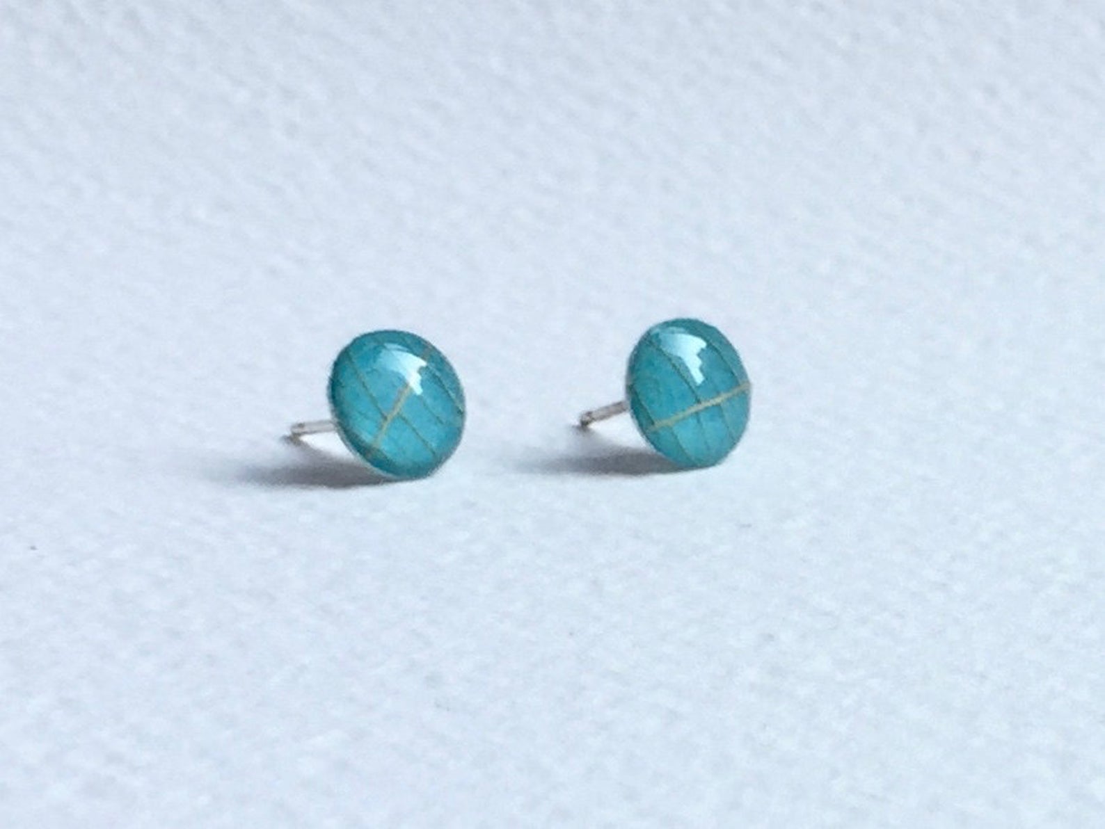 Leaf Stud Earrings-Small