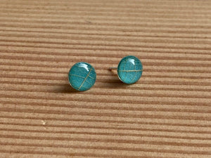 Leaf Stud Earrings-Small