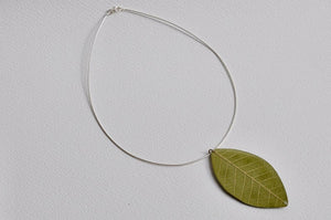 Handmade Leaf Pendant- Large
