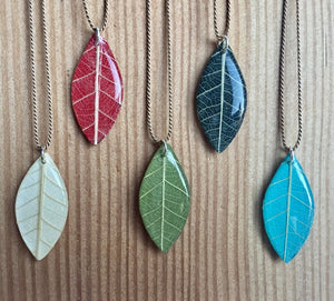 Handmade Leaf Pendant-Medium