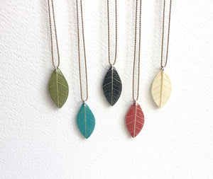 Handmade Leaf Pendant-Medium
