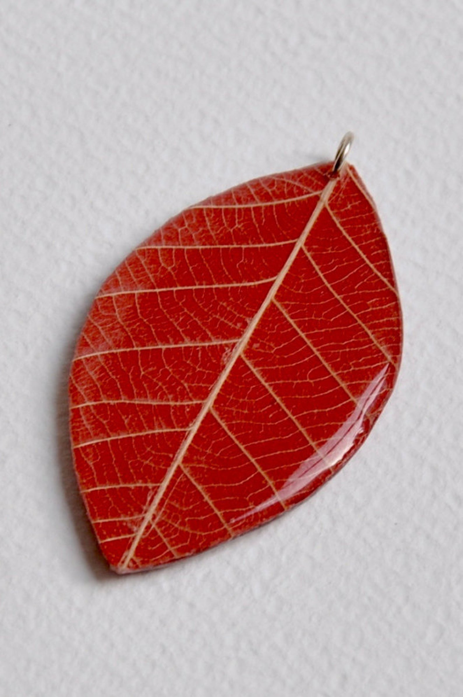 Handmade Leaf Pendant-Large