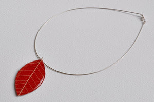 Handmade Leaf Pendant-Large