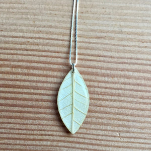 Handmade Leaf Pendant-Medium