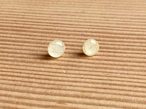 Leaf Stud Earrings-Small