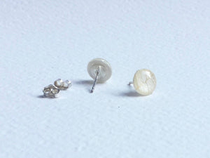 Leaf Stud Earrings-Small